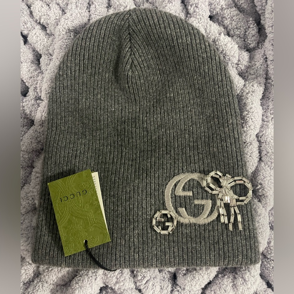 Gucci Interlocking G wool beanie